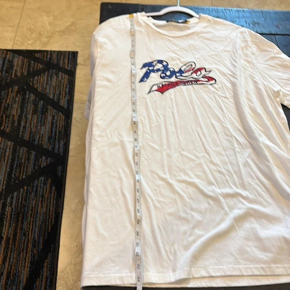 Polo Ralph Lauren Men's Americana Classic Fit Logo T-Shirt - White XL Tall